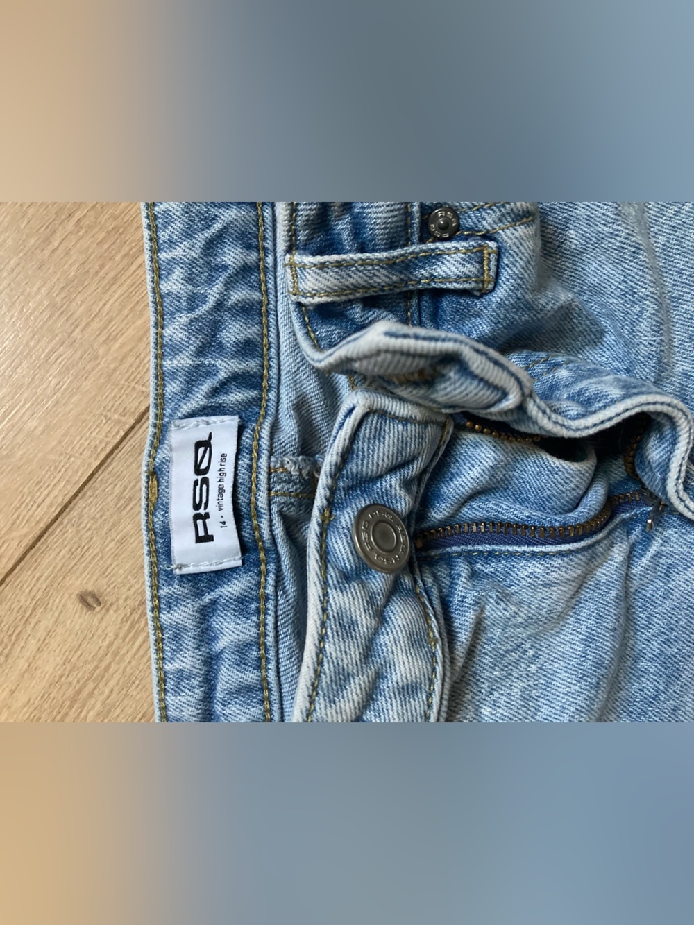 RSQ Light Stonewash shorts